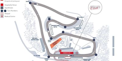 Mapa ng Bahrain gp