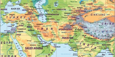 Mapa ng Bahrain mapa ng mundo atlas