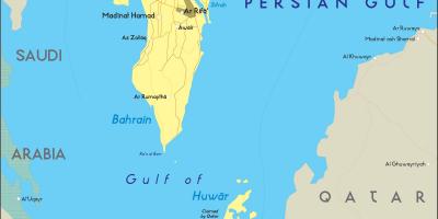Mapa ng Bahrain offline