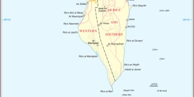 Bahrain pampulitika mapa